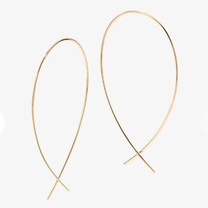 Lana Upside Down Small Hoop Earrings